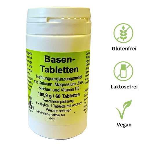 Basentabletten – Unterstützung für den Säure-Basen-Haushalt