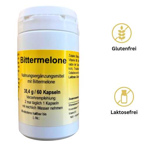 Bittermelone Kapseln – Unterstützung für Blutzucker & Verdauung