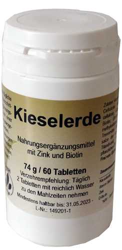 Kieselerde Tabletten – Für Haut, Haare & Nägel