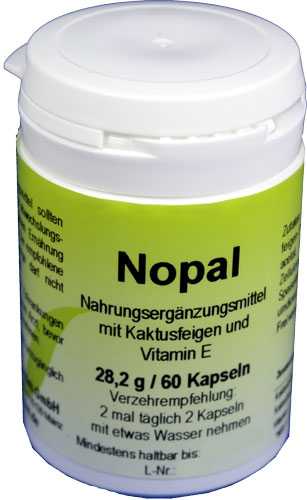 Nopal Feigenkaktus Kapseln – Natürliche Unterstützung