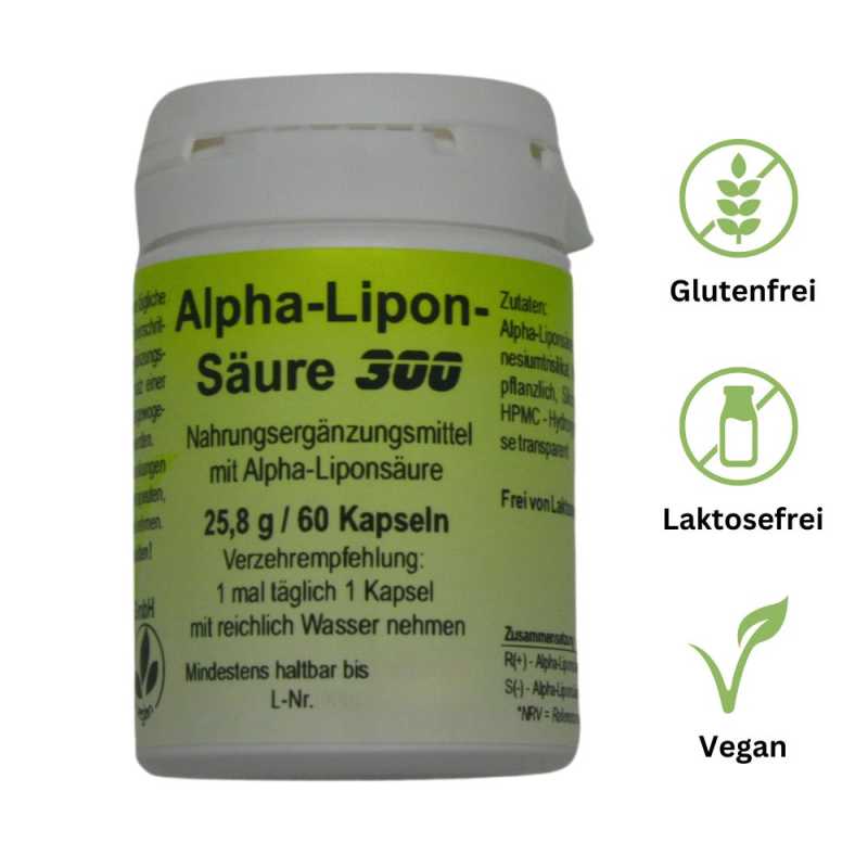 Alpha-Liponsäure 300 mg – Zellschutz & Energie