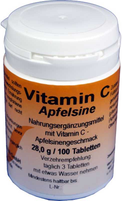 Apfelsine Vitamin C Tabletten – Stärkung für Immunsystem & Haut