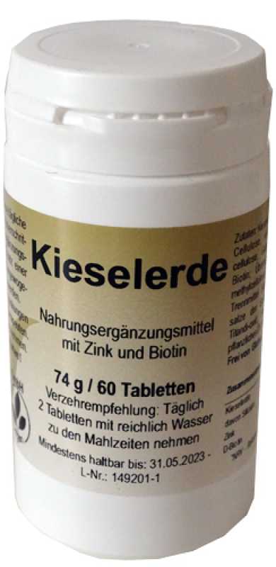 Kieselerde Tabletten – Für Haut, Haare & Nägel