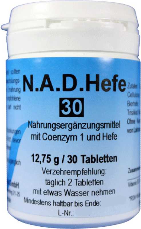 NAD Hefe – Natürliche Unterstützung für Zellenergie