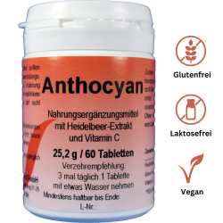 Anthocyan Tabletten – Zellschutz & Antioxidans