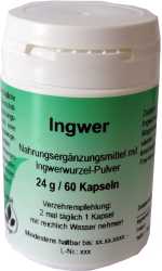 Ingwer Kapseln – Natürliche Unterstützung für Verdauung & Immunsystem