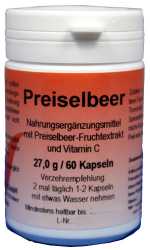 Preiselbeere Kapseln – Natürliche Unterstützung für Blase & Harnwege